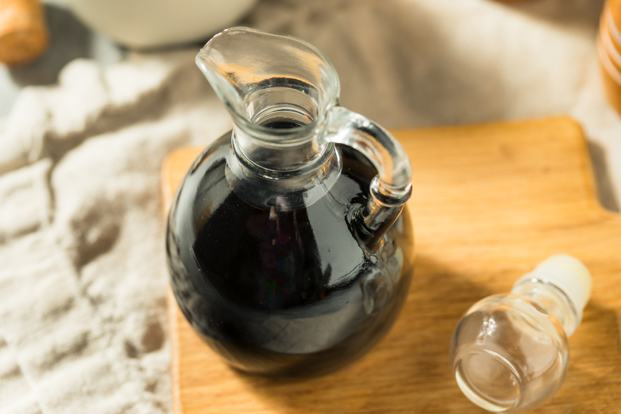 Glazură de oțet balsamic aromatizat