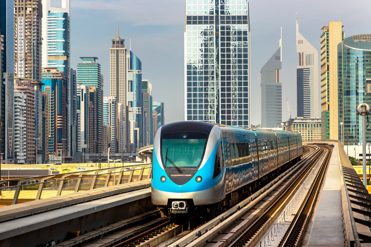 Metrou feroviar în Dubai