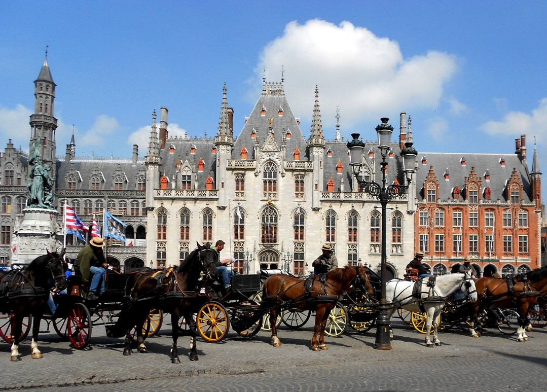 Piata Burg din Bruges