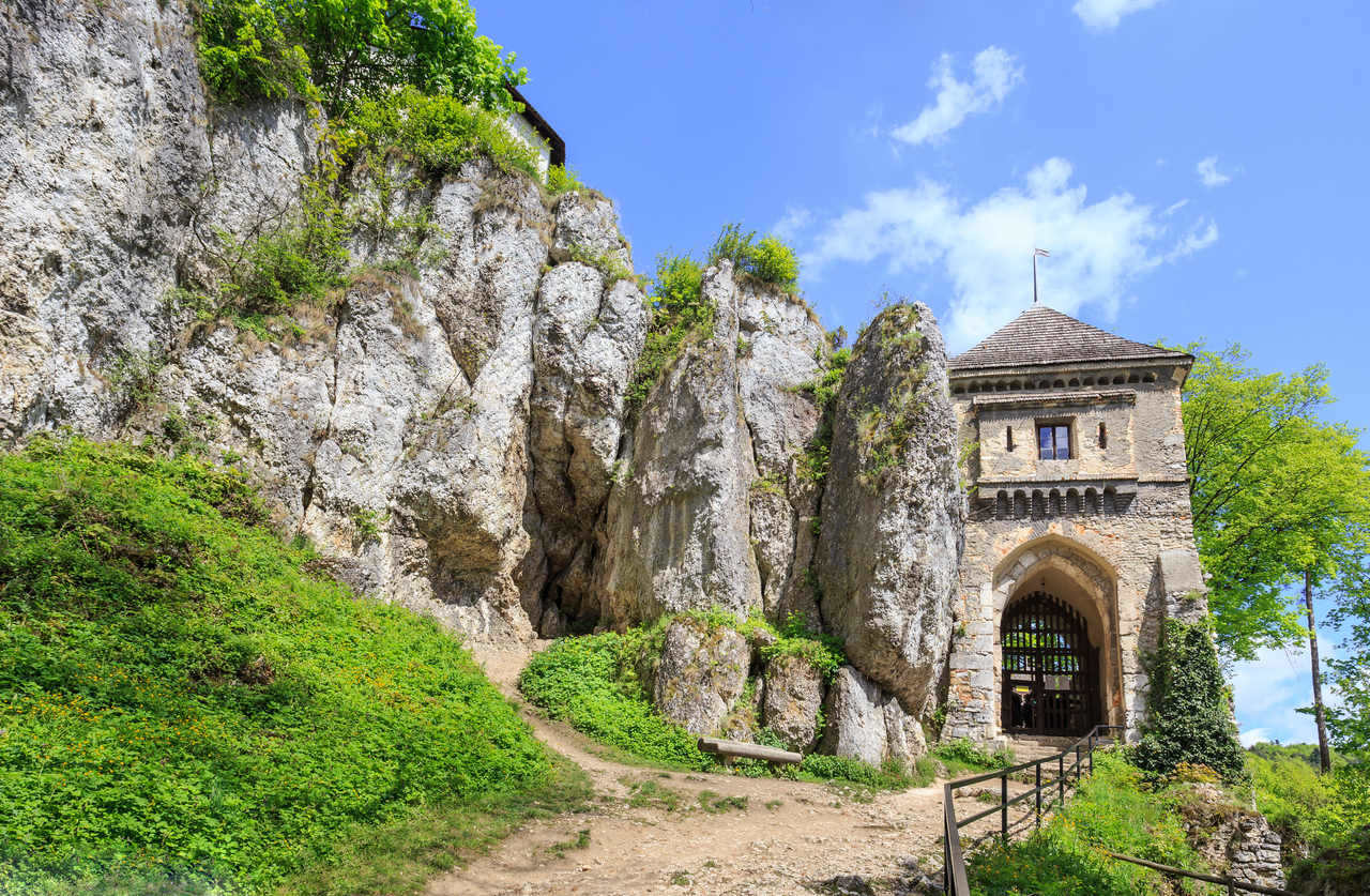 imajine din parcul national ojcow-polonia