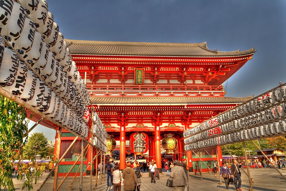  Templul Asakusa din Tokyo