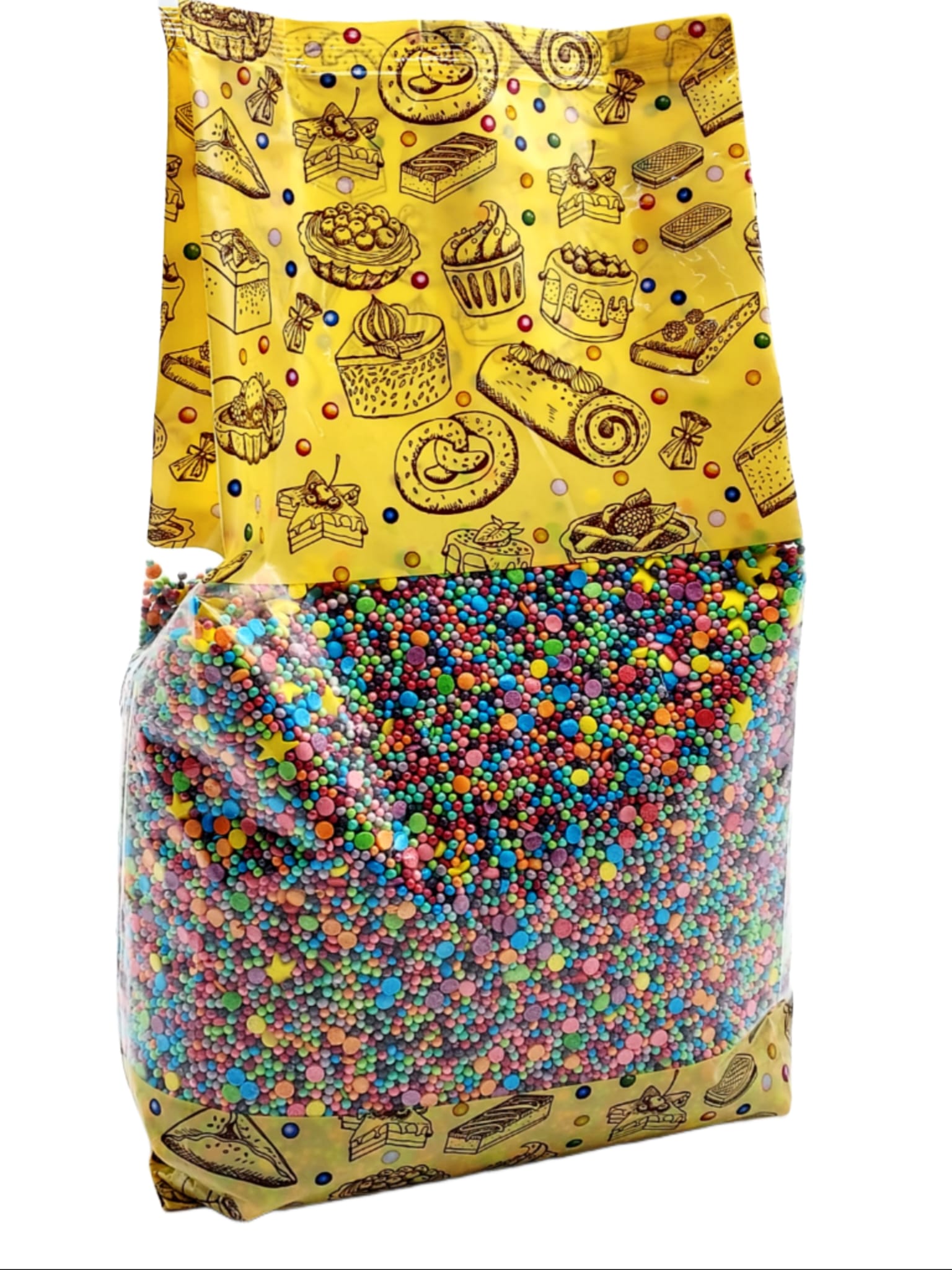 Tovaglia Di Plastica 137x259 Cm A Tema Codette/Sprinkles – Perfetta Per Feste Colorate E Buffet