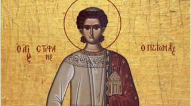 icoana ce il reprezinta pe Sfantul Stefan