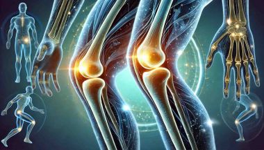 om cu dureri de genunchi