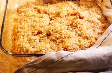 crumble de mere in vas de yena