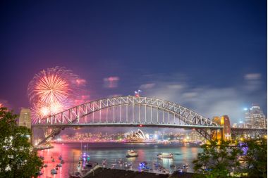 revelion podul din sydney