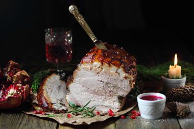 Carne de porc coaptă