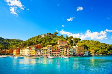 imagine de ansamblu a orasului Portofino