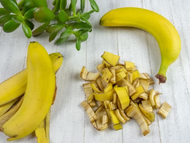 banane si coji de banane