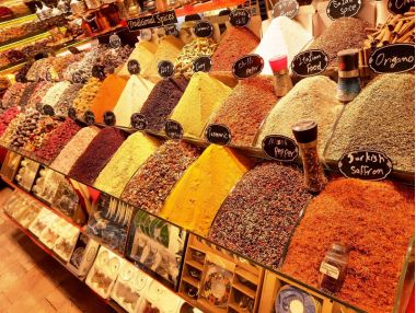 Spice Bazaar, Istanbul, Turcia